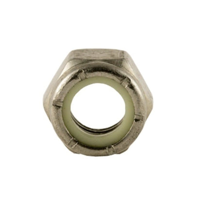 1089232 | NT095C-NI-CS (50 Pcs) --- Nuts - 3/8-16 UNC (9.525mm) Steel (Din 985) Standard