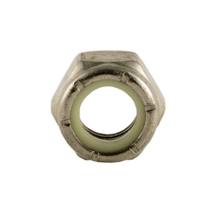 1054698 | NT042C-NI-CS (PK-20) --- Hexagonal Nuts - 8-32 UNC - 4.17mm - 5.9x8.7 mm Nylon Insert - Steel - Plated Nut