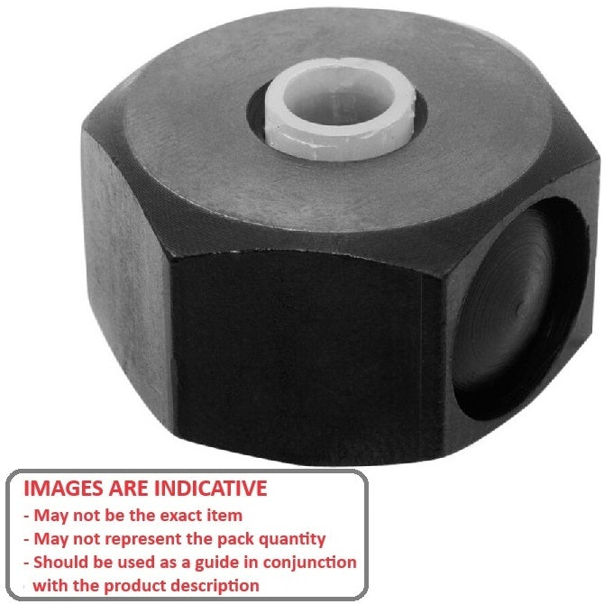 1081825 | NT080M-QH-CB (Each) --- Quick Release Nuts - M8 - 8x1.25mm - 26 - -