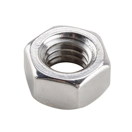 Hexagonal Nuts - 3/8-16 BSW -9.53mm- 7.6x15 mm - Stainless Steel 304 Similar to A2, 18-8 HRB80