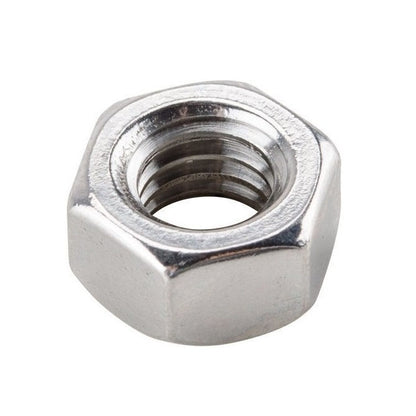 1085191 | NT095C-HX-S4 (PK-100) --- Hexagonal Nuts - 3/8-16 UNC - 9.53mm - 7.6x15 mm Full - Stainless Steel 304 Similar to A2, 18-8 HRB80 Nut