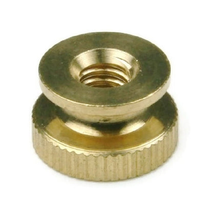 Écrou à pouce 10-24 UNC x 8,7 mm - Laiton à collier - MBA (Pack de 5)