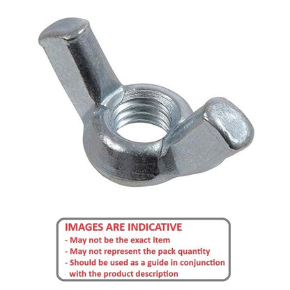 1074547 | NT064F-WG-S4 (PK-5) --- Wing Nuts - 1/4-28 UNF - 6.35mm - - - - - Stainless Steel 304 Similar to A2, 18-8 HRB80 Nut