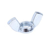 1082625 | NT080M-WG-CZ (10 Pcs) --- Wing Nuts - M8x1.25 Steel - Zinc Plated 1.250 mm / 20.32 TPI