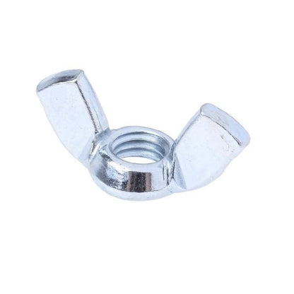 1069672 | NT064W-WG-CZ (PK-20) --- Wing Nuts - 1/4-20 BSW - 6.35mm - - - - - Steel - Plated Nut