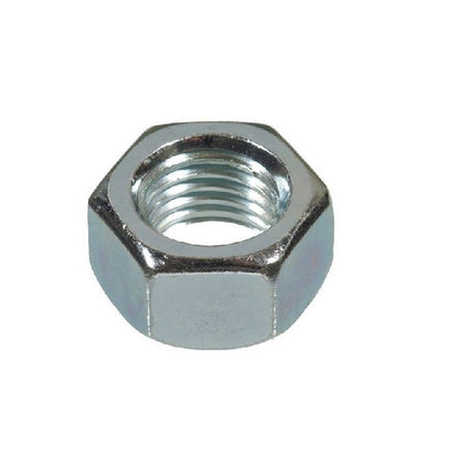 Hexagonal Nuts - 3-48 UNC -2.52mm- 1.61x4.73 mm - Steel - Zinc Plated