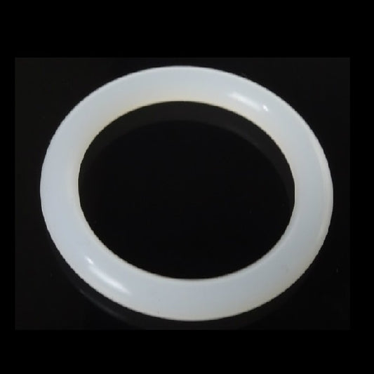 Silicone Rubber O-Rings - 6x1 mm - Clear - Silicone Rubber O-Ring