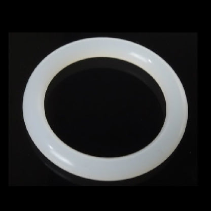 O-Ring 26,64 x 2,62 mm Gomma siliconica - Trasparente - Duro 70 - MBA (confezione da 20)