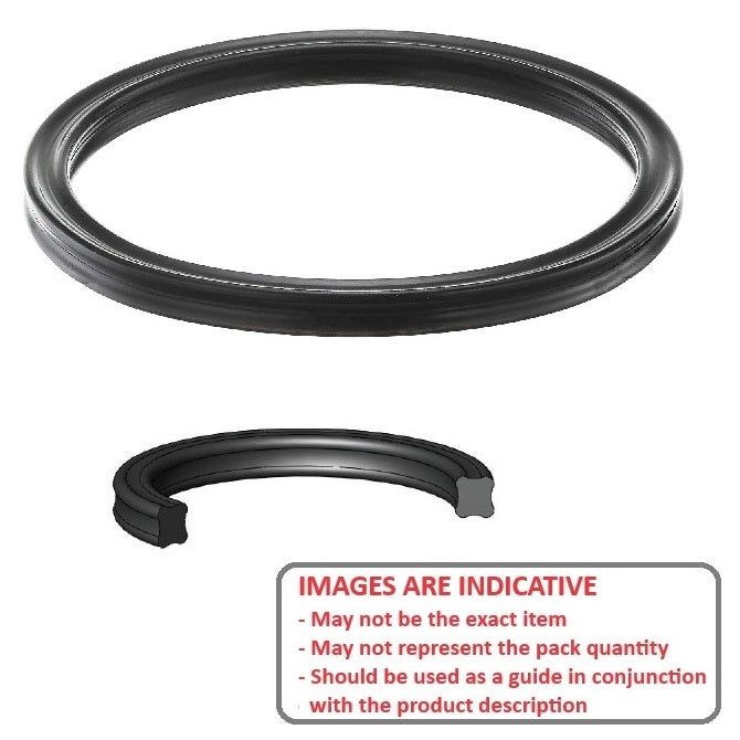 1064824 | QR-00600-080-N70-NSK (PK-12) --- Quad O-Rings - 6x0.8 mm - Alternative to NSK6.00 Oring O-Ring