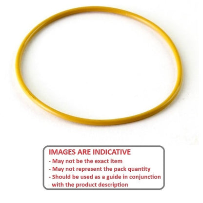 1077409 | OR-00765-178-S70-011-Y (20 Pcs) --- O-Rings - 7.65 mm x 1.78 mm