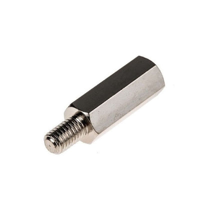 1048624 | SHX-TP-0350C-06-032-S3 (Each) --- Threaded Pillars - 6-32 UNC - 3.5mm - 6.35x25.4 mm - Stainless Steel 303 Similar to A2, 304, 18-8 Pillar