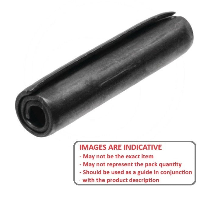1056533 | PSP-048-022H-C (PK-6250) --- Coiled Pins - 4.76x22.23 - 4.76 - 4.88 - High Carbon Steel Pin