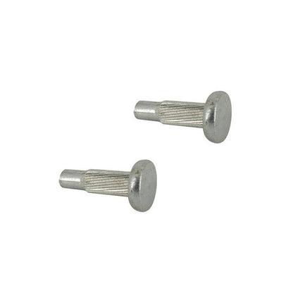 1037186 | HDP014-05F (PK-20) --- Hammer Drive Pins - 1.4x5x1.46 mm Flat Head - Carbon Steel Pin