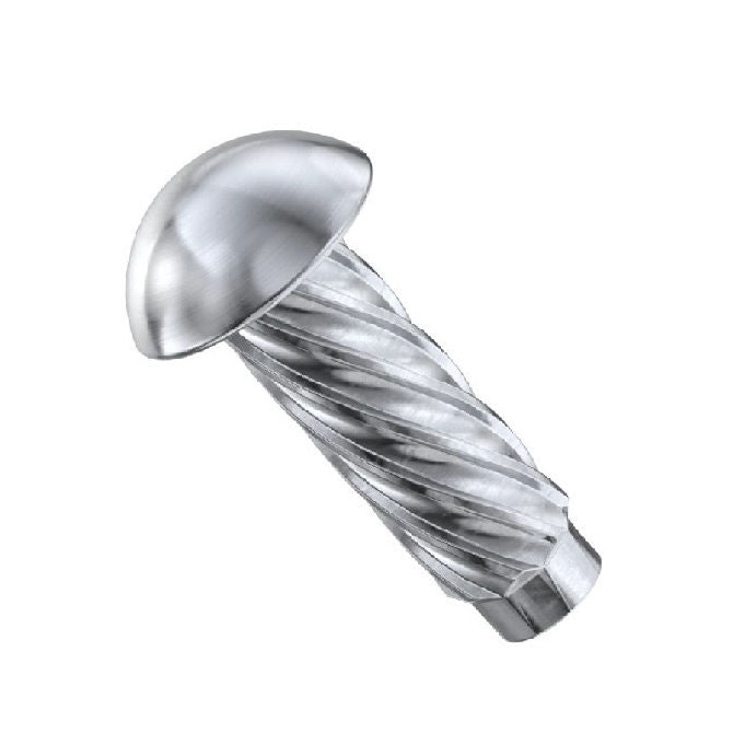1039352 | HDP021-03R-S4 (PK-5) --- Hammer Drive Pins - 2.1x3.2x2.18 mm Round Head Stainless Steel - Stainless Steel Pin