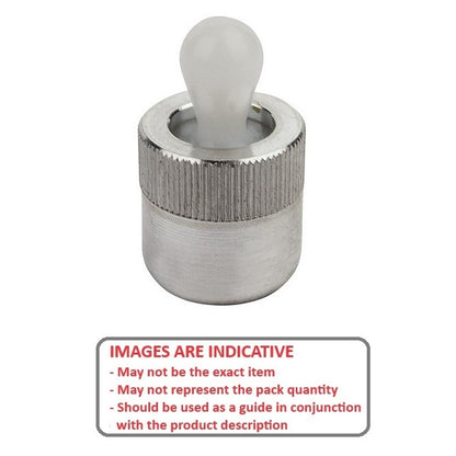 1095688 | JLP-205RS (Each) --- Locating Spring Pins - 11.13x5x7.29 mm Plastic Pin - Plastic