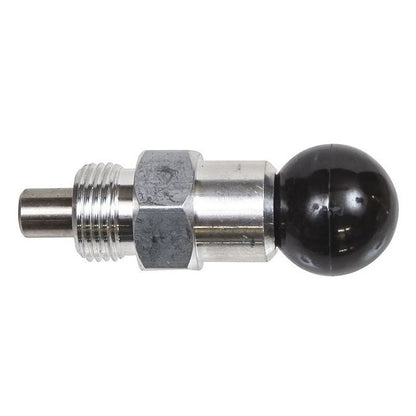 1086028 | BSD-30ALRS (Each) --- Pull Pins - 9.525x14.288x38.1 mm Round Handle - Aluminium and Steel Pin