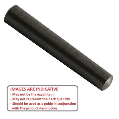1037460 | TPM-0150-01400-M (Each) --- Taper Metric Pins - 1.5x14x1.78 mm - Carbon Steel Unhardened Pin