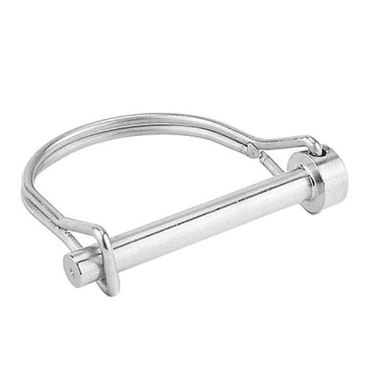 1088527 | LYP-R2-095-044-S4 (Each) --- Wire Lock Lynch Pins - 9.53x44.45x2.3 mm Double Wire - Stainless Steel 304 Similar to A2, 18-8 HRB80 Pin