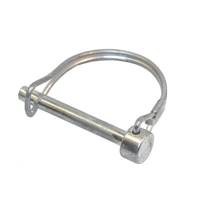 Wire Lock Lynch Pins - 9.53x44.45x2.3 mm - Carbon Steel Spring Wire Zinc Plated