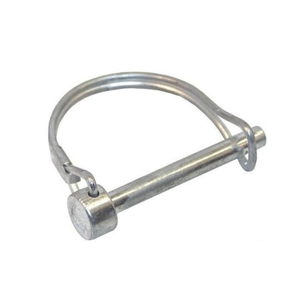 1088160 | LYP-R2-095-038-CZ (PK-4) --- Wire Lock Lynch Pins - 9.53x38.1x2.3 mm Double Wire - Carbon Steel Spring Wire Zinc Plated Pin