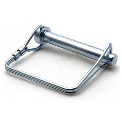 1078650 | LYP-Q2-079-064-CZ (PK-100) --- Wire Lock Lynch Pins - 7.94x63.5x2.3 mm Double Wire - Carbon Steel Spring Wire Zinc Plated Pin