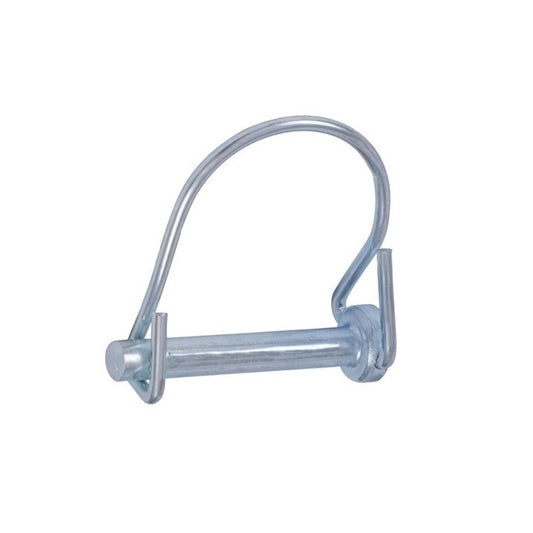 Wire Lock Lynch Pins - 6.35x44.45x3 mm - Carbon Steel Spring Wire Zinc Plated