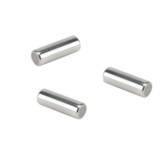 Rullo in acciaio 9.525 x 12.7 mm - Estremità piatte - MBA (confezione da 250)