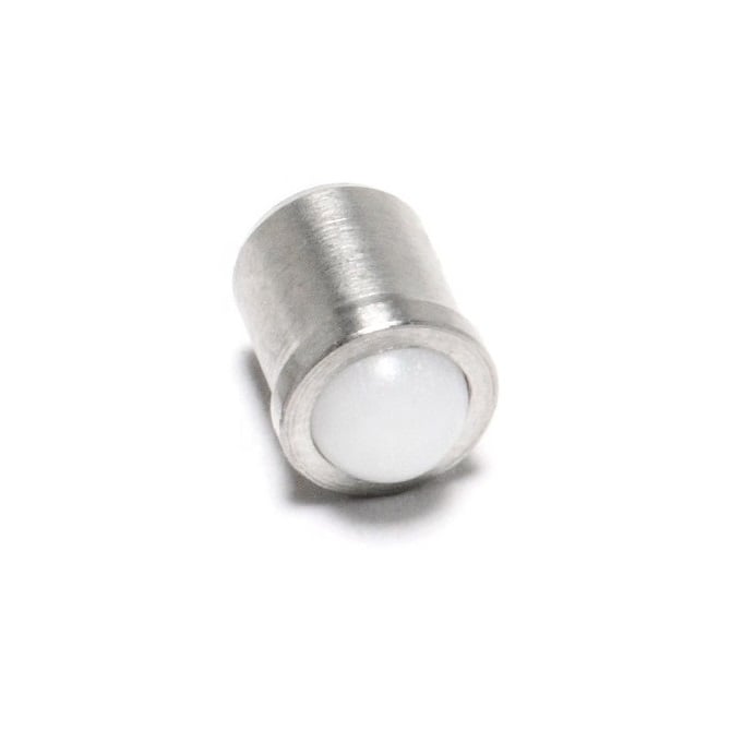 Piston à ressort 7,93 x 16,3 mm Corps en acier inoxydable avec acétal - Ressort - Push Fit - MBA (Pack de 1)