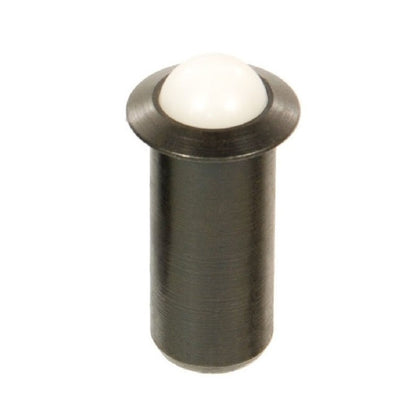1047834 | PLBP-032-064-CN-011 (Each) --- Ball Push Fit Plungers - 3.18x6.4 mm - 3.3 N Steel Body - Nylon Polyamide 6/6 Plunger