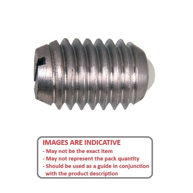 1060910 | PLST-048F-119-AS-011 --- Spring Plungers - 10-32 UNF (4.76mm) x 11.9 mm x 3.3 N