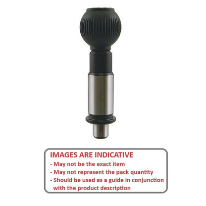 1123157 | PLI-P-120-320-23-SP-BG --- Indexing Precision Plungers - 20x35 mm - 1.5 N Ball Grip - Steel Plunger