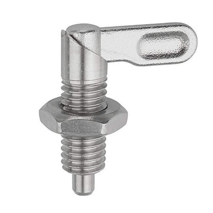 1087618 | PLIT-050-095F-10-G-S3-N (Each) --- Indexing Plungers - 3/8-24 UNF - 9.53mm - 20 mm - 0.5 N Grip - Stainless Steel Plunger