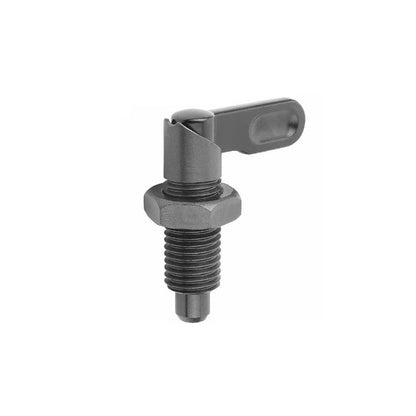 1086158 | PLIT-060-095C-10-G-C-N (Each) --- Indexing Plungers - 3/8-16 UNC - 9.53mm - 20 mm - 0.6 N Grip - Steel Plunger