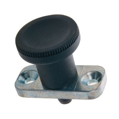 1098966 | PLI-M-080-120-31-LM-C (Each) --- Indexing with Plate Plungers - 12x44 mm - 1.6 N Locking - Steel Plunger