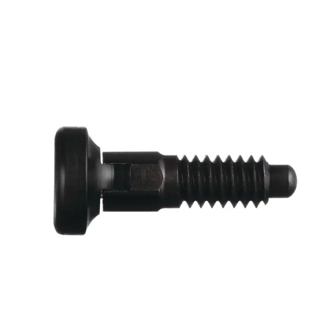 1091164 | PLST-100M-200-HCL-009 (Each) --- Spring Plungers - M10 - 10x1.5mm - 20 mm - 1 N Acetal Handle - Steel with Acetal Plunger