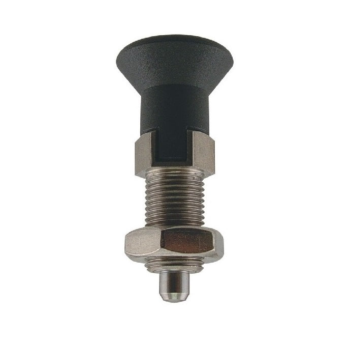 1115764 | PLIT-080-160-150-68-LKPN-S3 --- Indexing Pull Knob Plungers - M16 Extra Fine (16x1.5mm) x 68 mm x 1.5 N