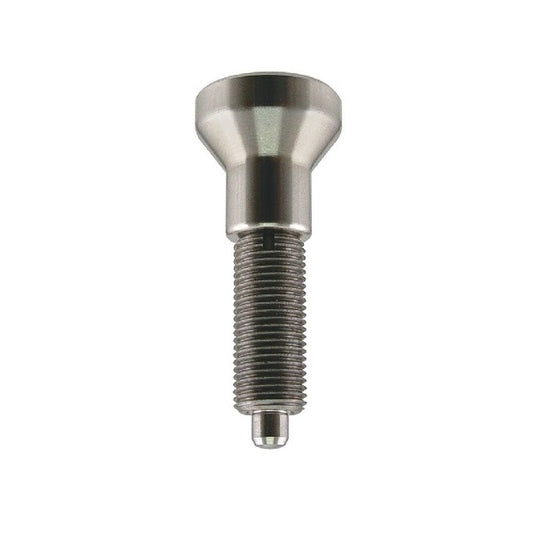 Indexing Pull Knob Plungers - M16 Extra Fine - 16x1.5mm - 77 mm - 6.8 N No Collar - Stainless Steel 303 Similar to A2, 304, 18-8 