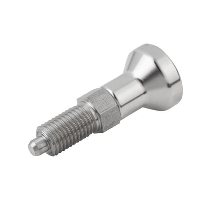 1099223 | PLIT-060-120-150-59-KP-S3F (Each) --- Indexing Pull Knob Plungers - M12x1.5 - Fine - 59 mm - 2.7 N - Stainless Steel 303 Similar to A2, 304, 18-8 Plunger