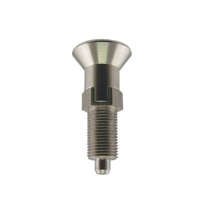 Indexing Pull Knob Plungers - M16 Extra Fine - 16x1.5mm - 77 mm - 6.8 N  - Stainless Steel 303 Similar to A2, 304, 18-8 