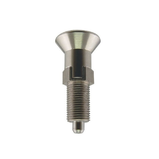 Indexing Pull Knob Plungers - M20 Extra Fine - 20x1.5mm - 83 mm - 6.8 N  - Stainless Steel 303 Similar to A2, 304, 18-8 