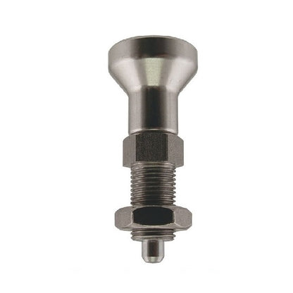 Indexing Pull Knob Plungers - M20 Extra Fine - 20x1.5mm - 83 mm - 6.8 N  - Stainless Steel 303 Similar to A2, 304, 18-8 