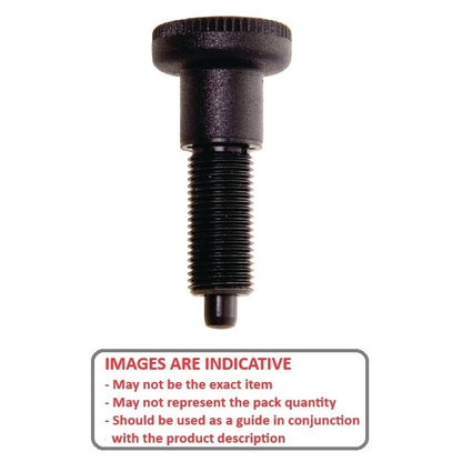 1103051 | PLIT-060-127C-52-KP-C (Each) --- Indexing Pull Knob Plungers - 1/2-13 UNC - 12.7mm - 51.6 mm - 0.1 N - Steel Plunger