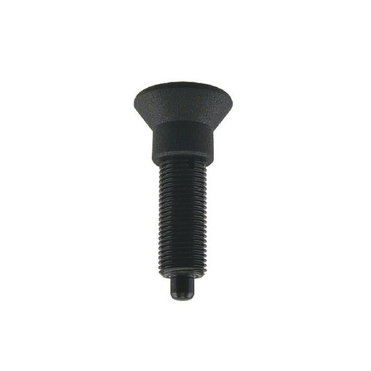 Doigt d'indexation M8 fin x 38,5 mm - Bouton de traction sans collerette Acier - Indexation - MBA (1 pièce)