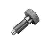 Spring Plungers - 10-32 UNF - 4.76mm - 10.2 mm - 2.2 N Knurled Handle - Stainless Steel