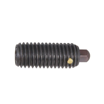 Spring Plungers - 1-8 UNC - 25.4mm - 61.1 mm - 71.2 N No Handle - Steel Body with Acetal