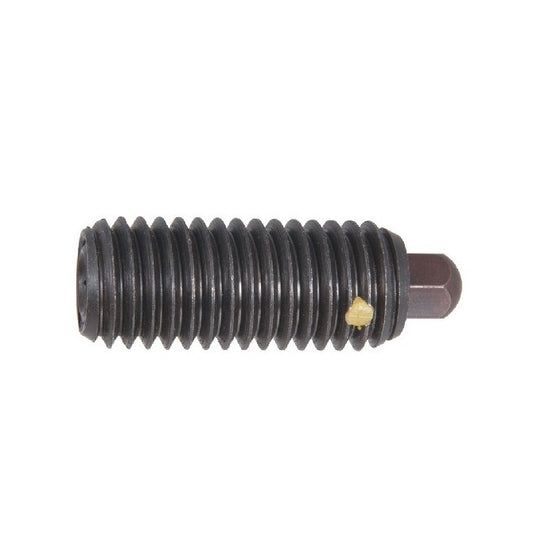 Spring Plungers - 1/2-13 UNC - 12.7mm - 31.8 mm - 29.4 N No Handle - Steel Body with Acetal