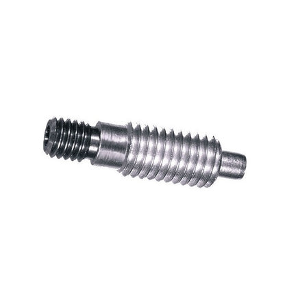 Spring Threaded Adapter Plungers - M10 - 10x1.5mm - 19 mm - 6.5 N Non Locking - Steel