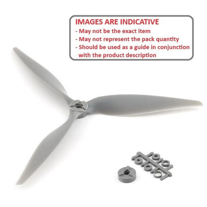 1061731 | PPE3-050-030-P-GEN (3 Pcs) --- RC Plane Propellers Hobby - 5 X 3 Generic