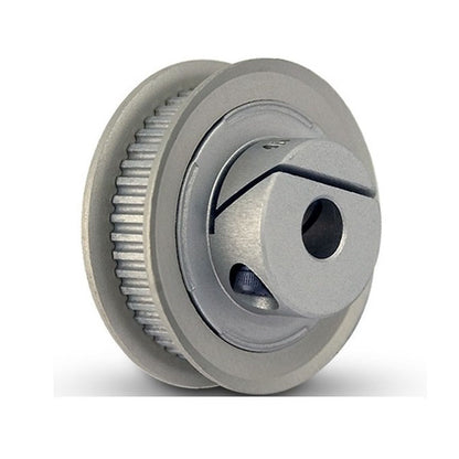 1127787 | P-030G-022-090FF-AL-E-064 (Each) --- Metric Timing Pulleys - 22 tooth - 9x6.35 mm 3mm Pitch - Aluminium Pulley