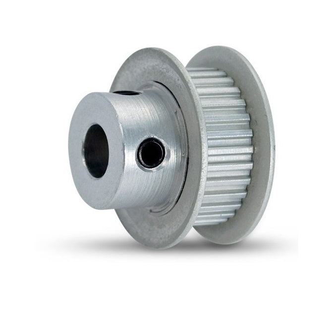 Metric Timing Pulleys - 17 tooth - 9x4.763 mm - Aluminium